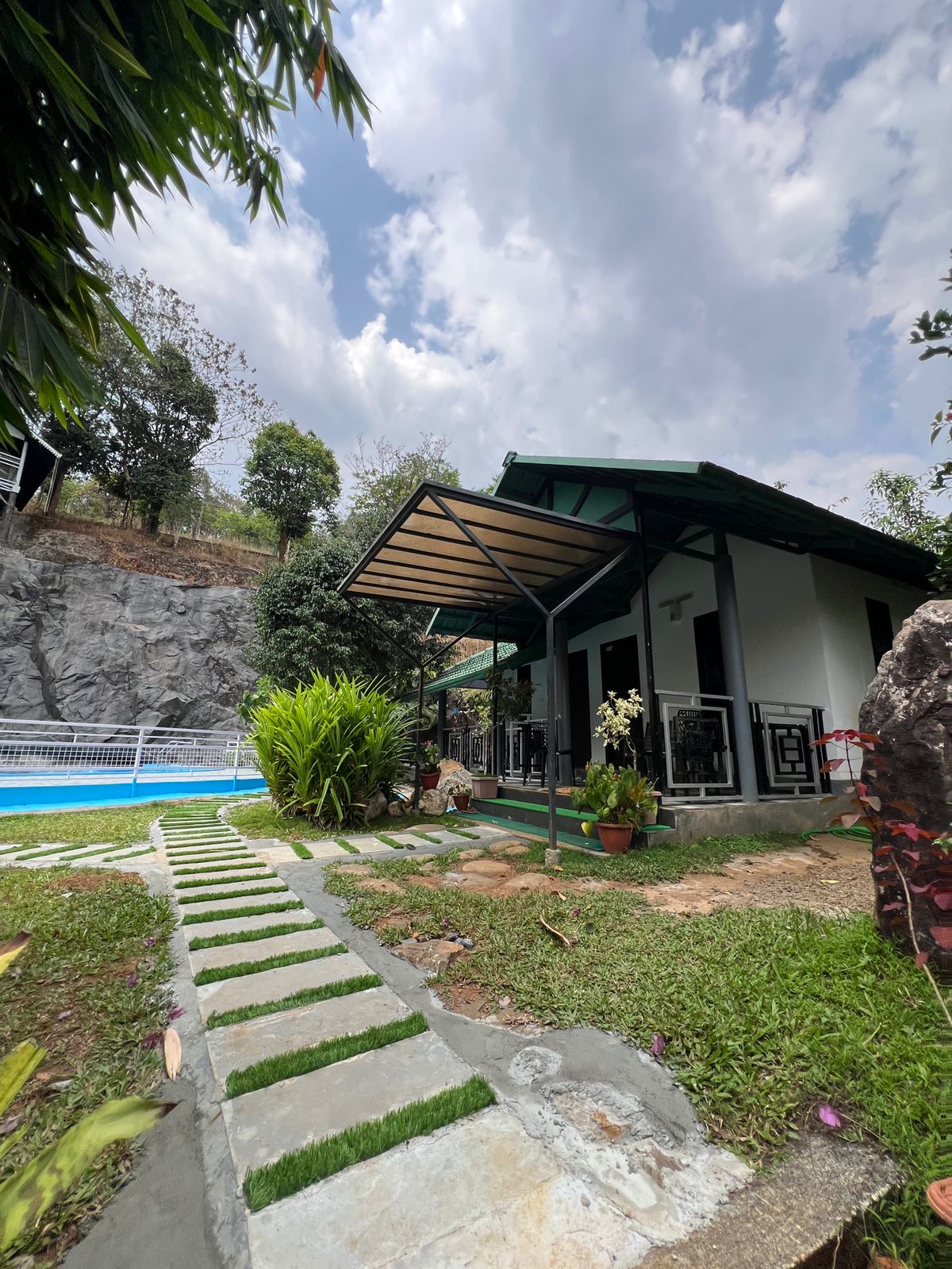Pool Villa accommodation at Black Stone Wayanad Resort